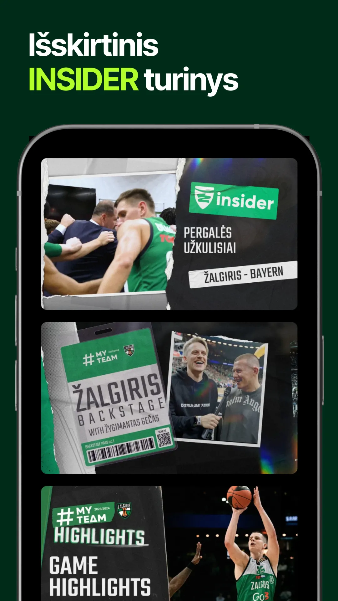 Žalgiris | Indus Appstore | Screenshot