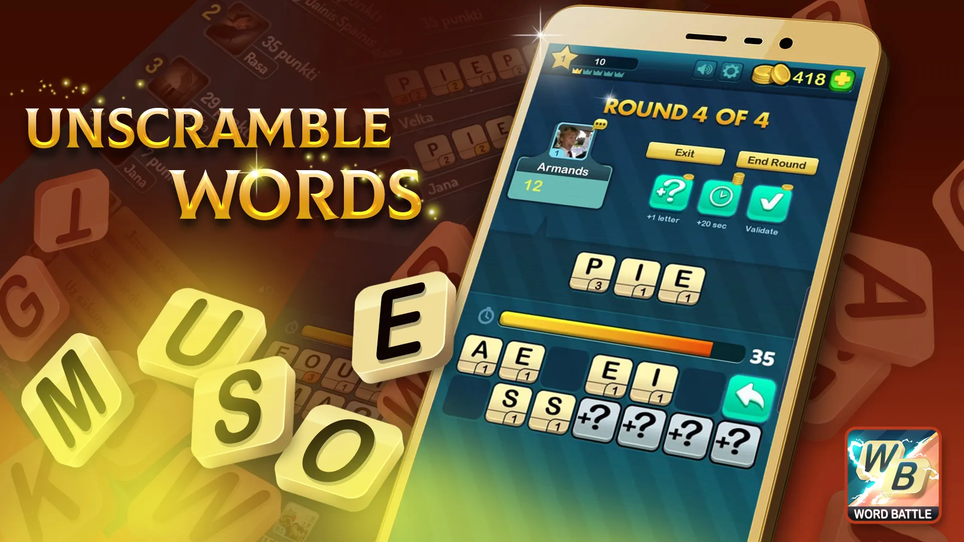 Word Battle | Indus Appstore | Screenshot