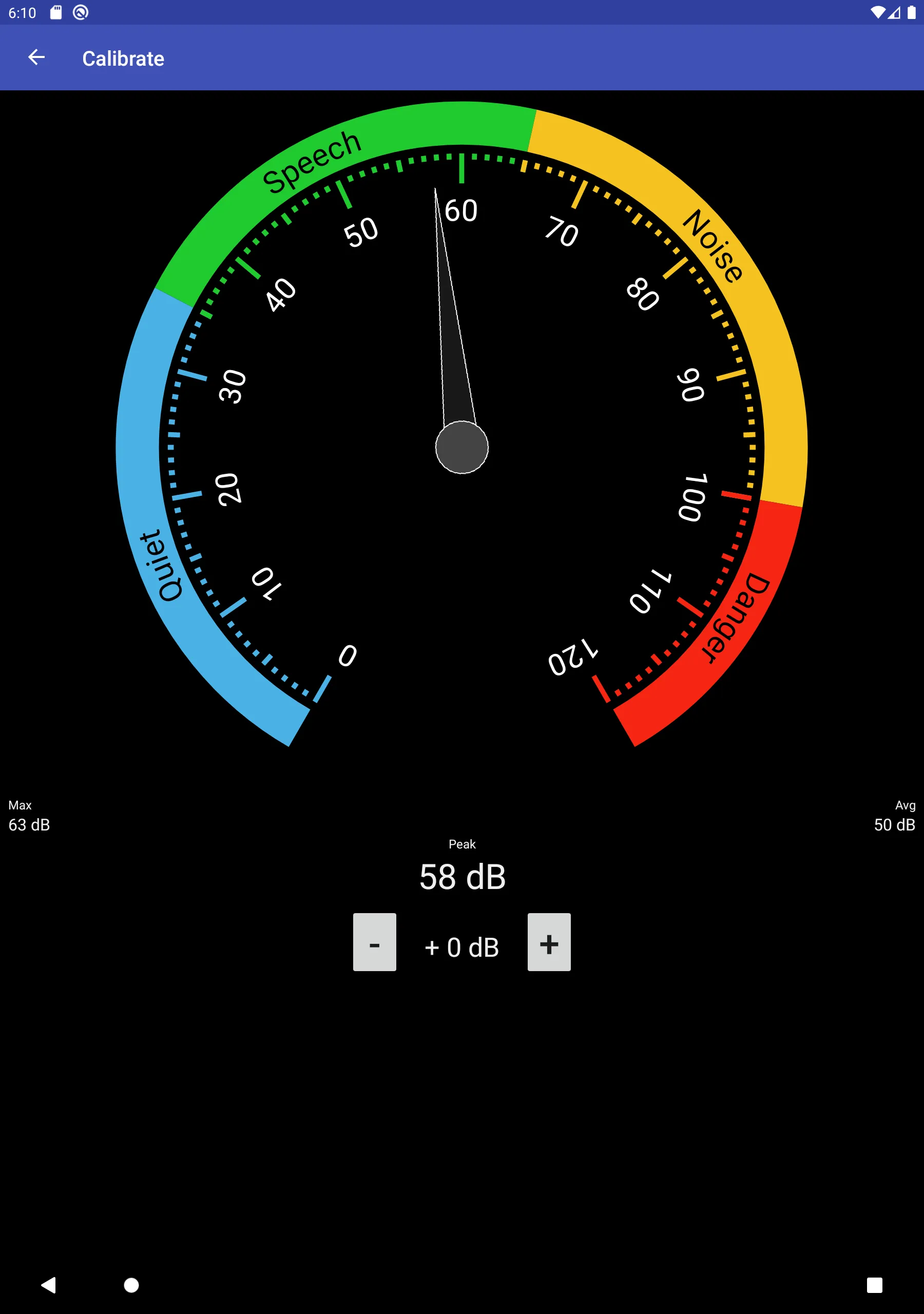 Decibel Meter: Sound Meter App | Indus Appstore | Screenshot