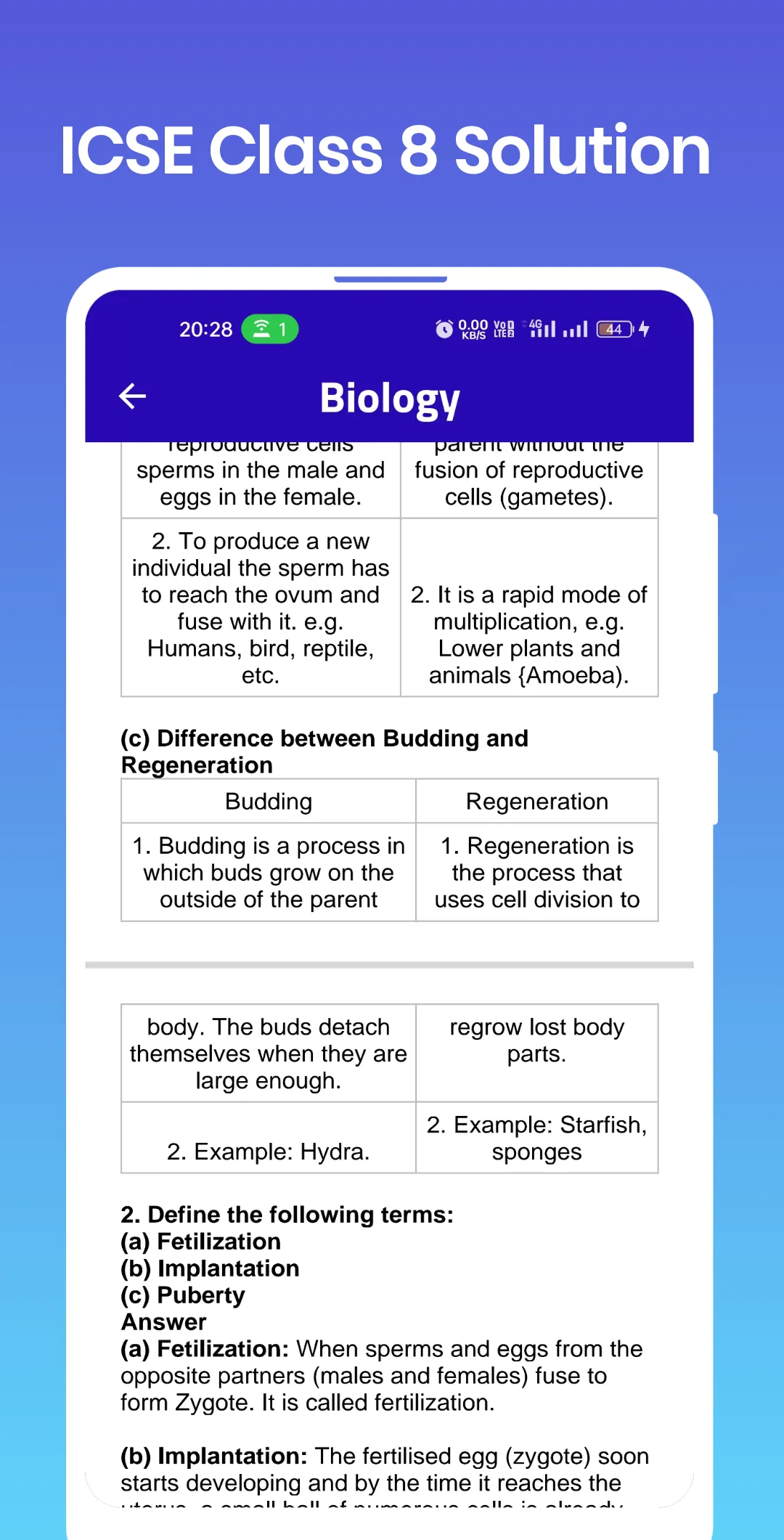 ICSE Selina Class 8 Solution | Indus Appstore | Screenshot