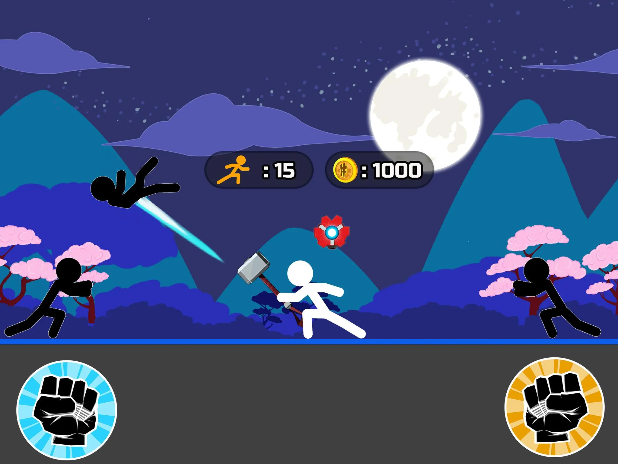 Stickman Fighter Epic Battle 2 | Indus Appstore | Screenshot