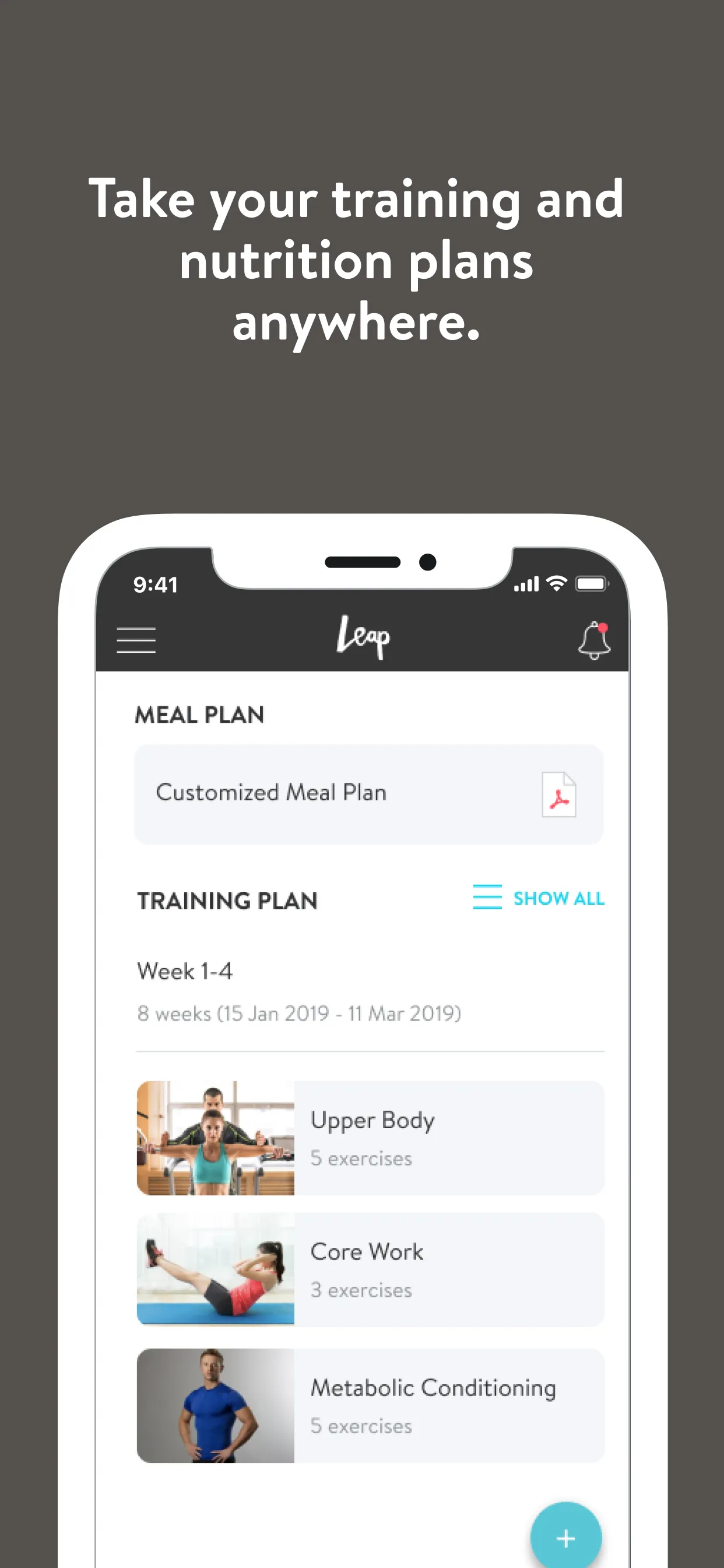 Leap Health Clubs | Indus Appstore | Screenshot