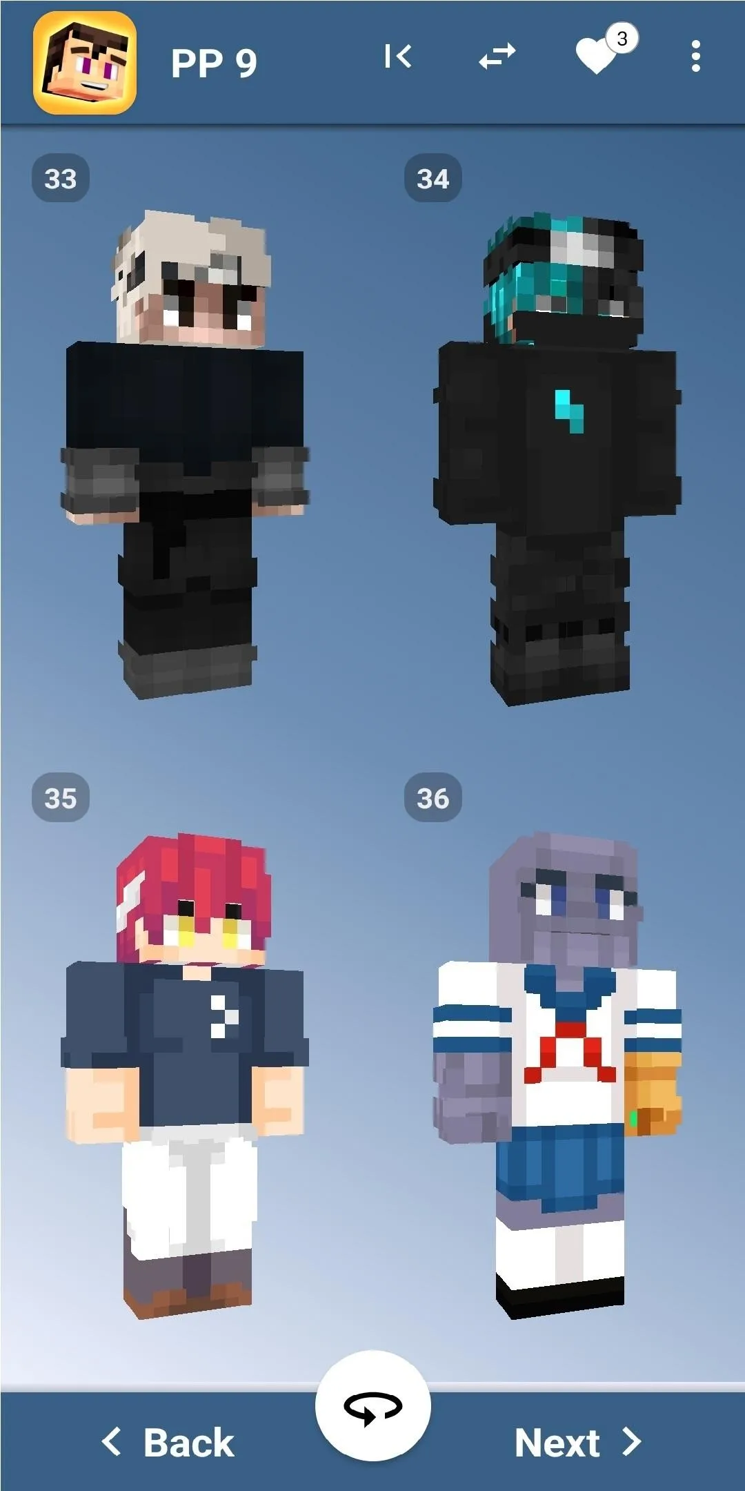 Anime Skins Minecraft | Indus Appstore | Screenshot