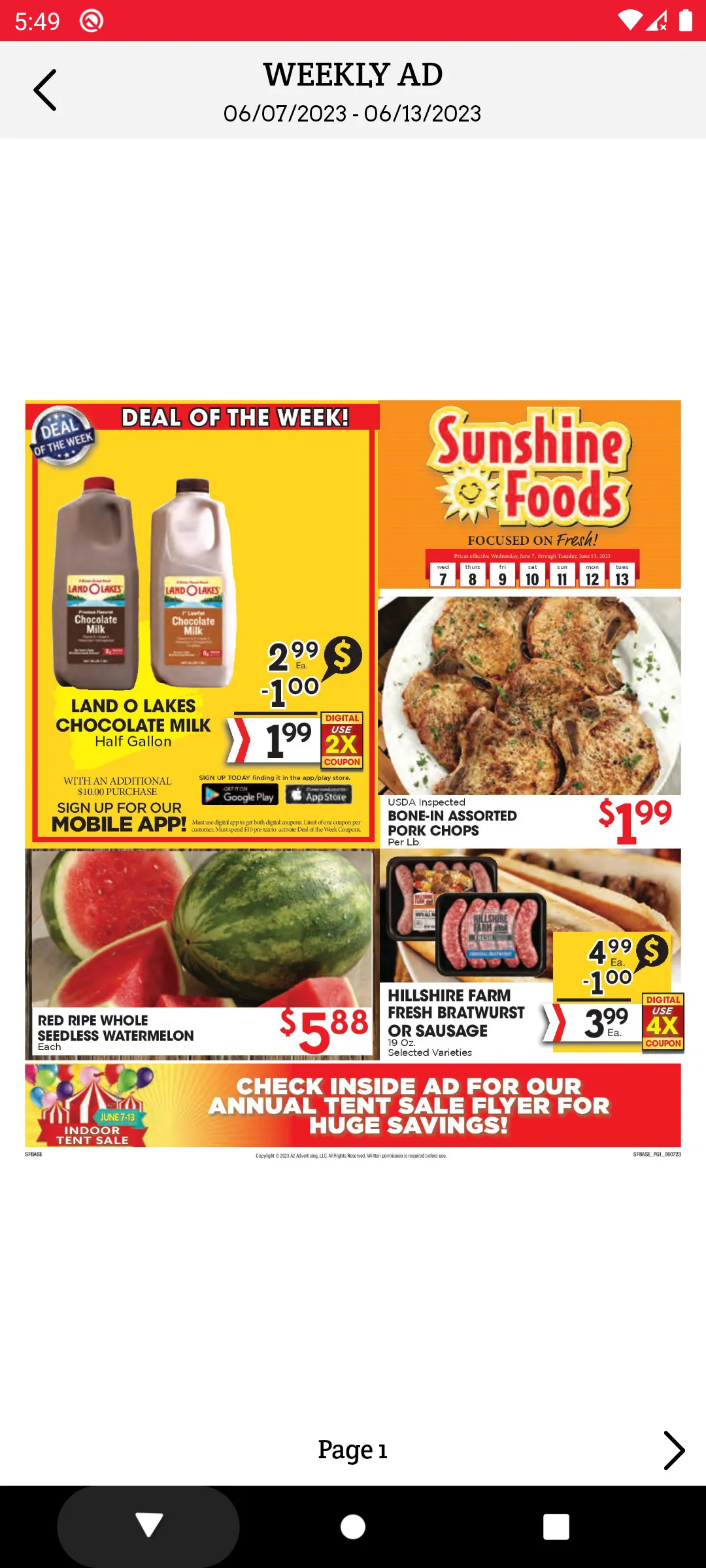 Sunshine Foods | Indus Appstore | Screenshot