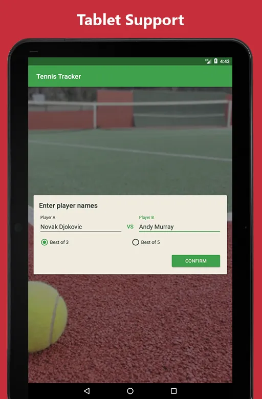 Tennis Tracker | Indus Appstore | Screenshot