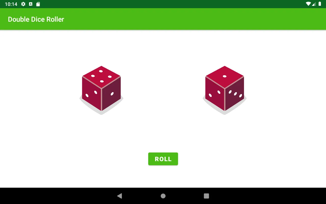 Double Dice Roller | Indus Appstore | Screenshot