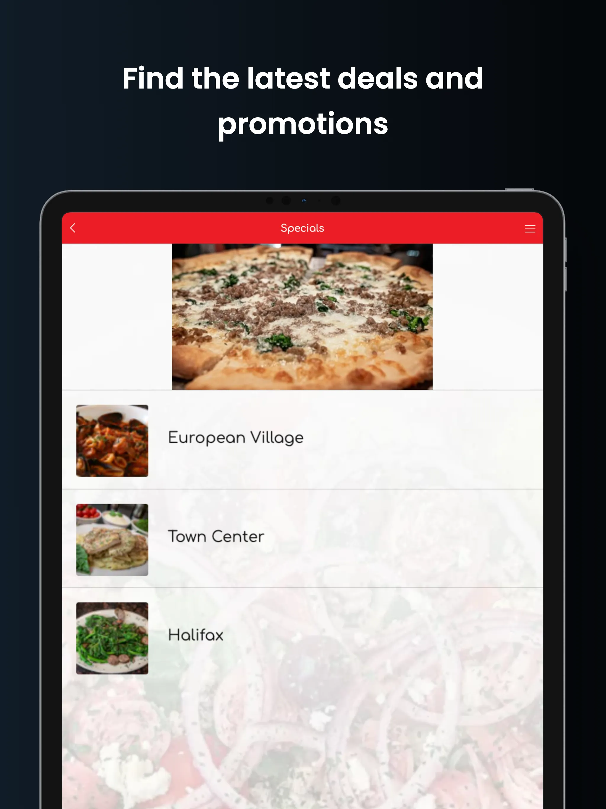 Mezzaluna Pizzeria | Indus Appstore | Screenshot