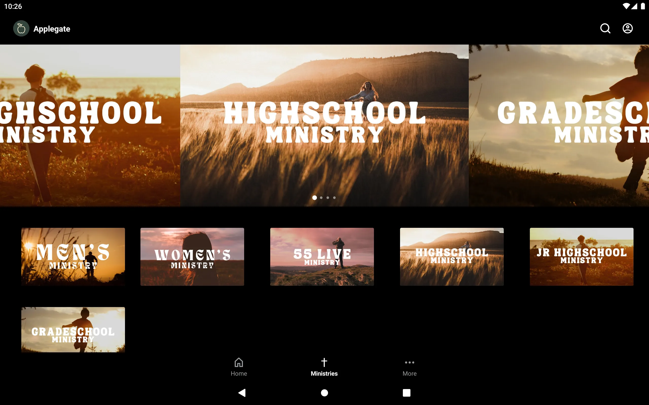 Applegate Christian Fellowship | Indus Appstore | Screenshot