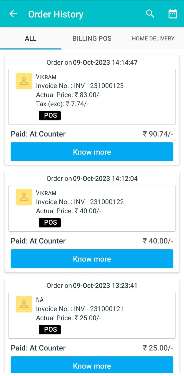 Futtkr POS - GST Billing App | Indus Appstore | Screenshot