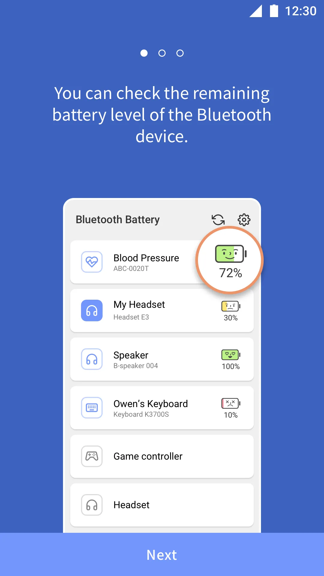 Bluetooth Battery | Indus Appstore | Screenshot