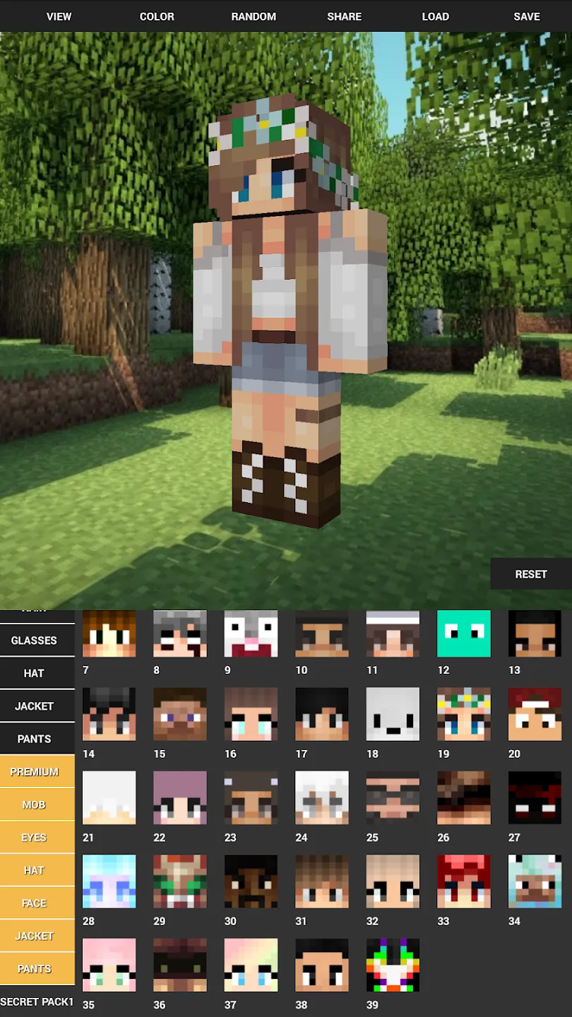 Custom Skin Creator Minecraft | Indus Appstore | Screenshot