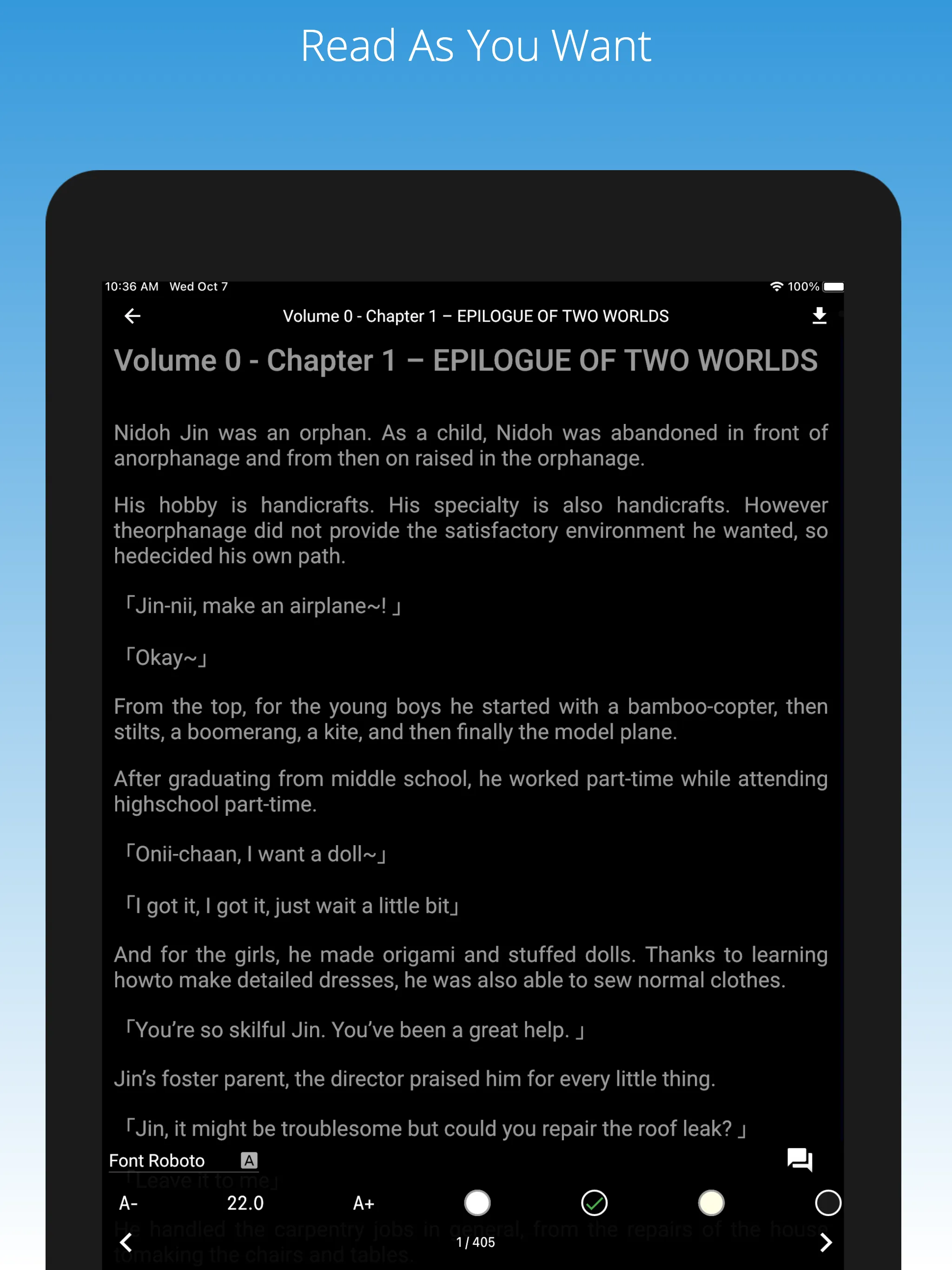 Light Novel - Story Reader | Indus Appstore | Screenshot