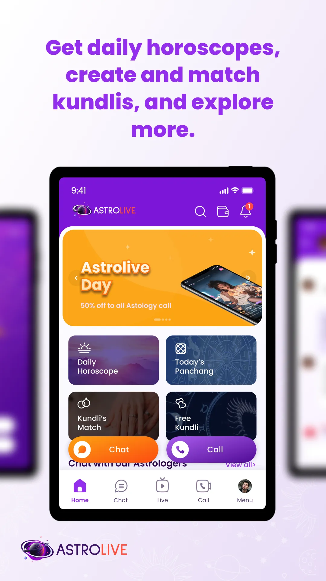 AstroLive - Talk to Astrologer | Indus Appstore | Screenshot