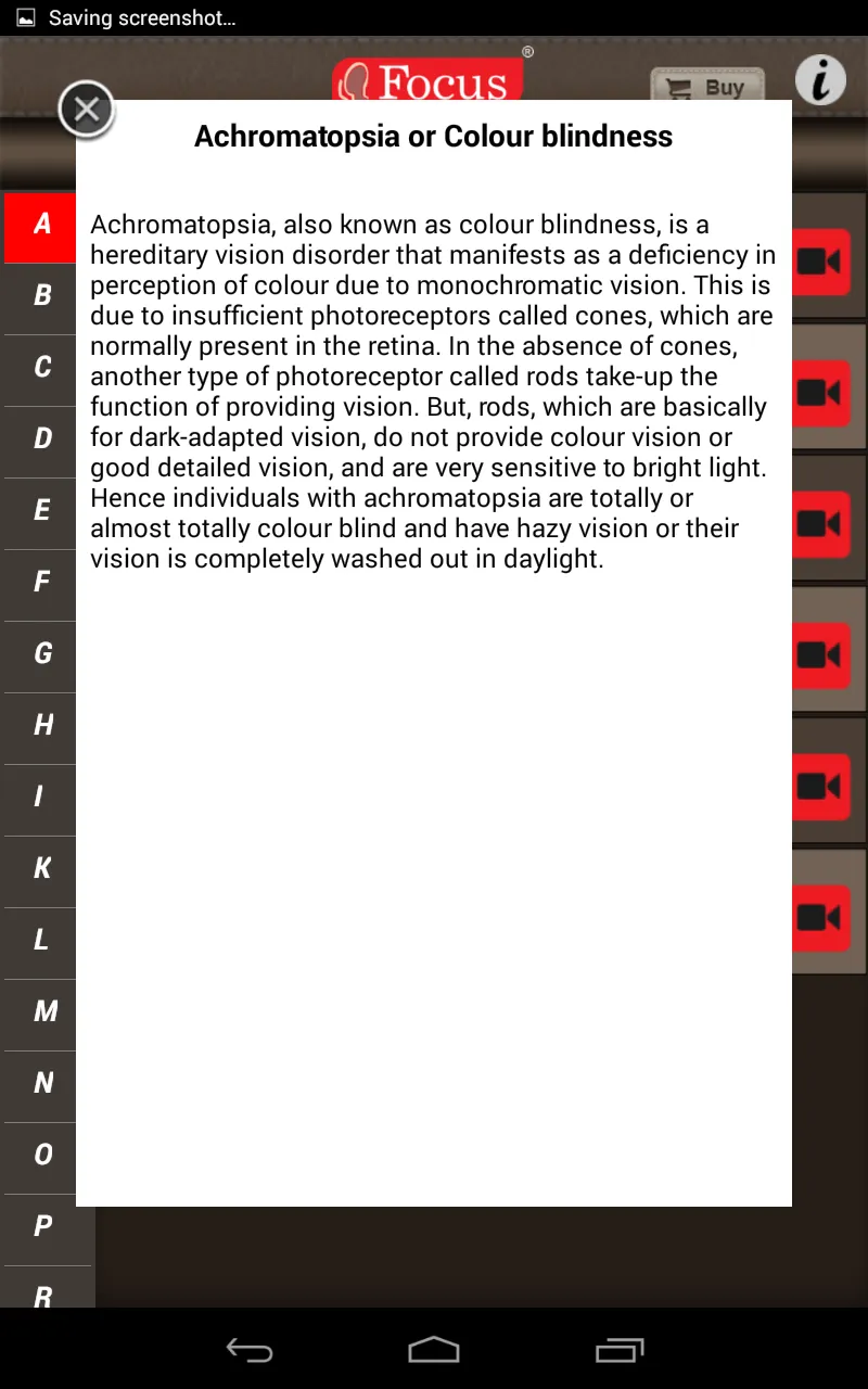 Ophthalmology -Pocket Dict. | Indus Appstore | Screenshot