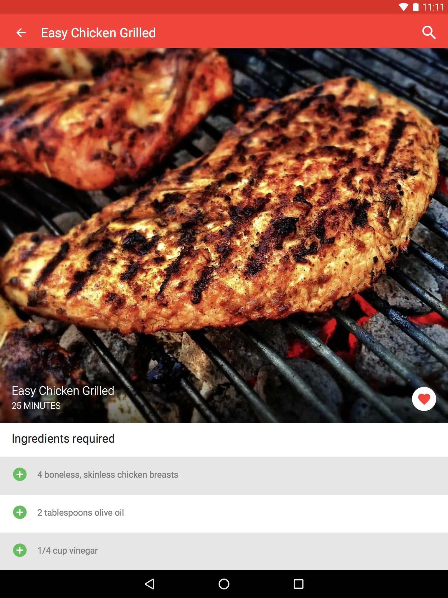 Dinner Recipes & Meal Planner | Indus Appstore | Screenshot