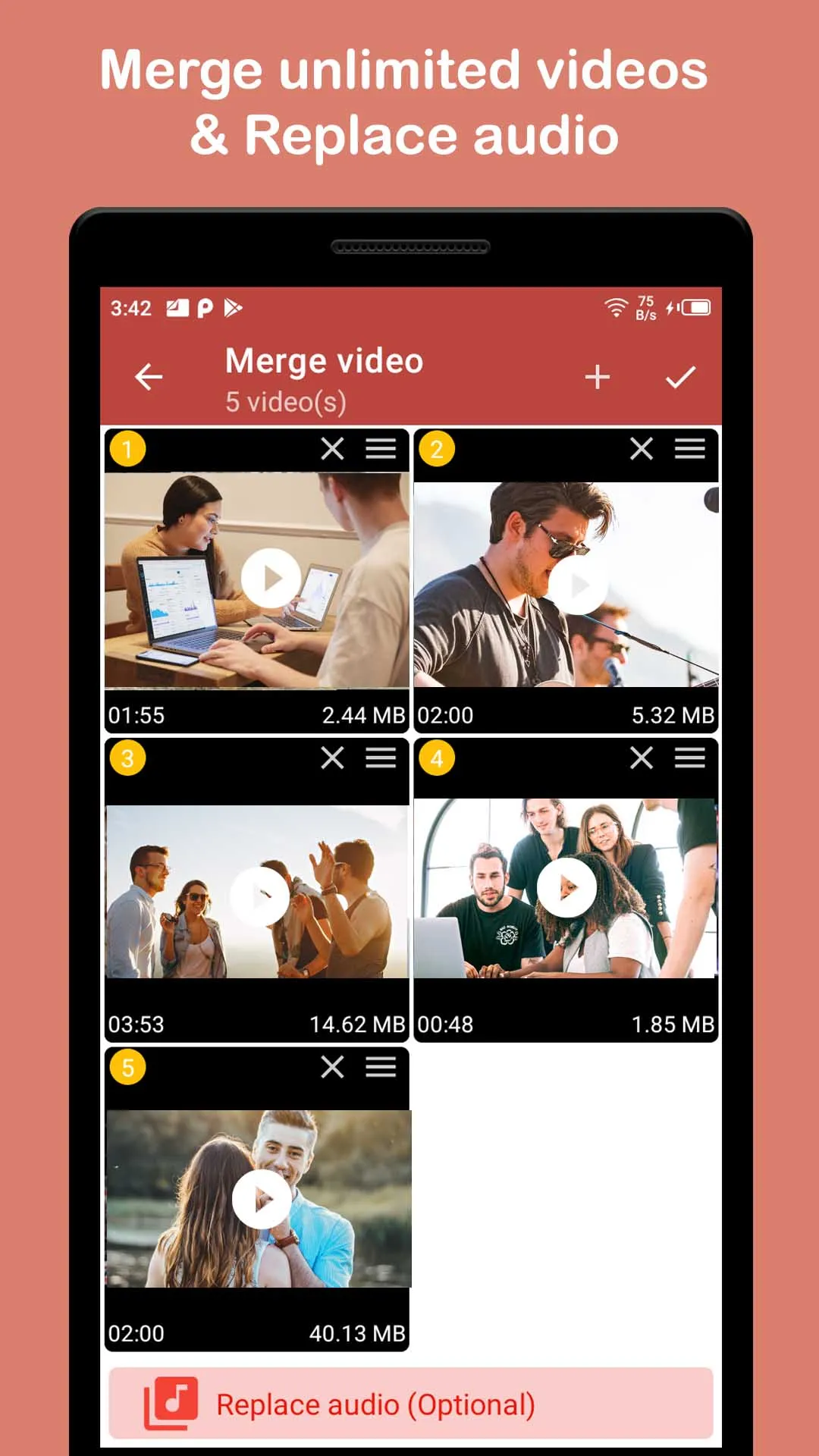 Video Merger / Splitter | Indus Appstore | Screenshot