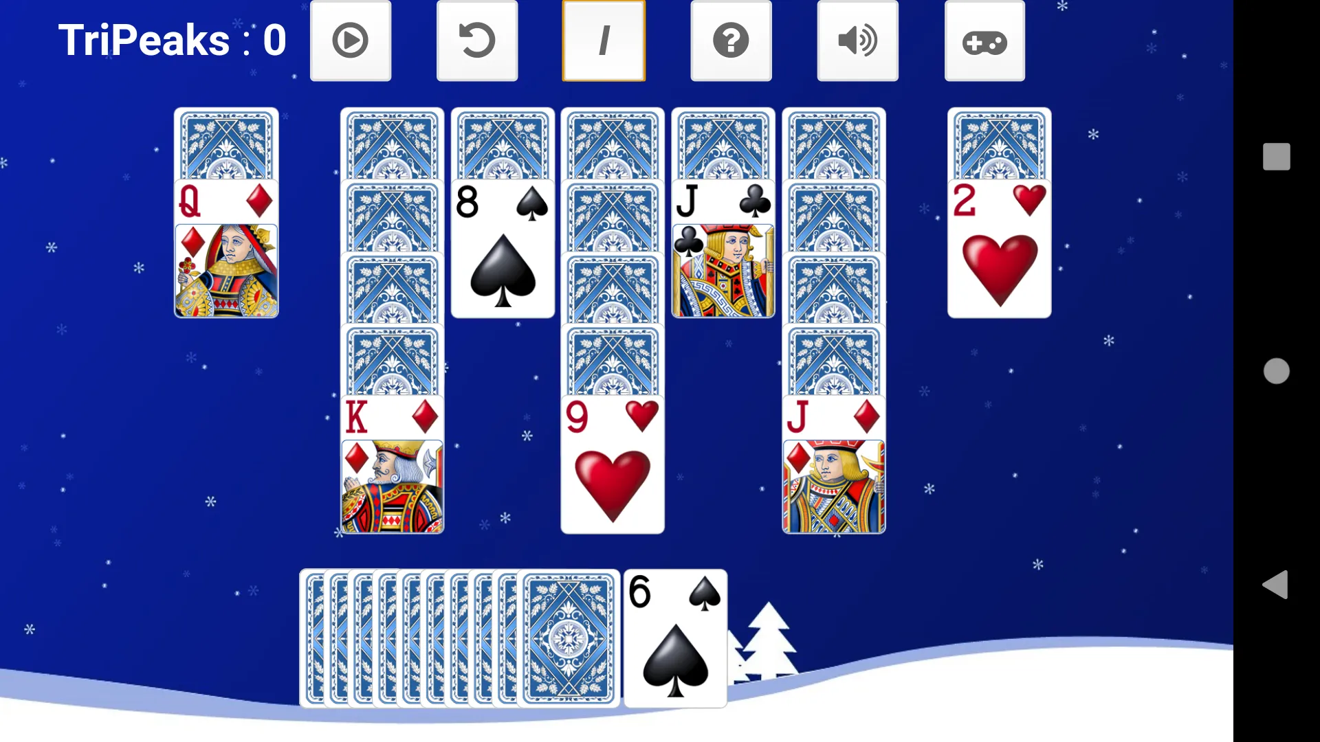 Tri-Peaks Solitaire | Indus Appstore | Screenshot