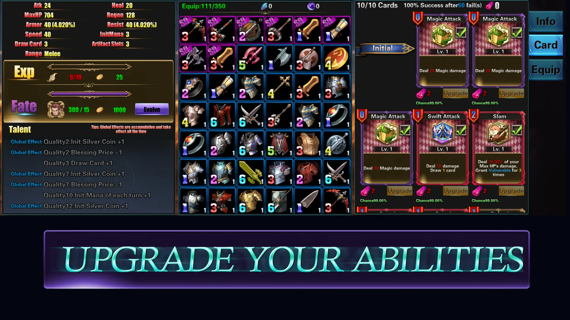 Sword of Oath - Roguelike Card | Indus Appstore | Screenshot