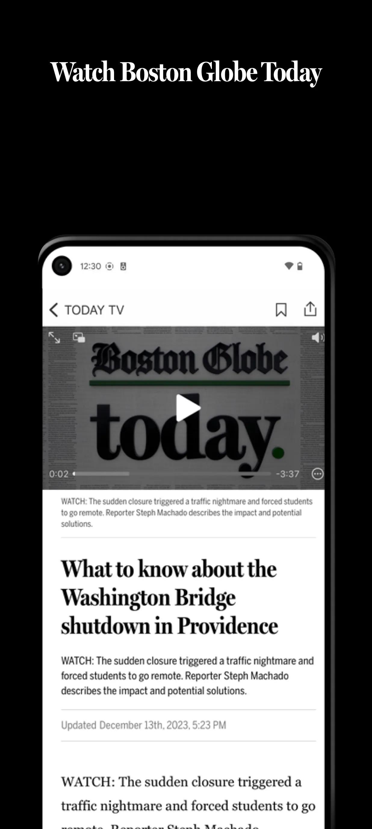 The Boston Globe | Indus Appstore | Screenshot