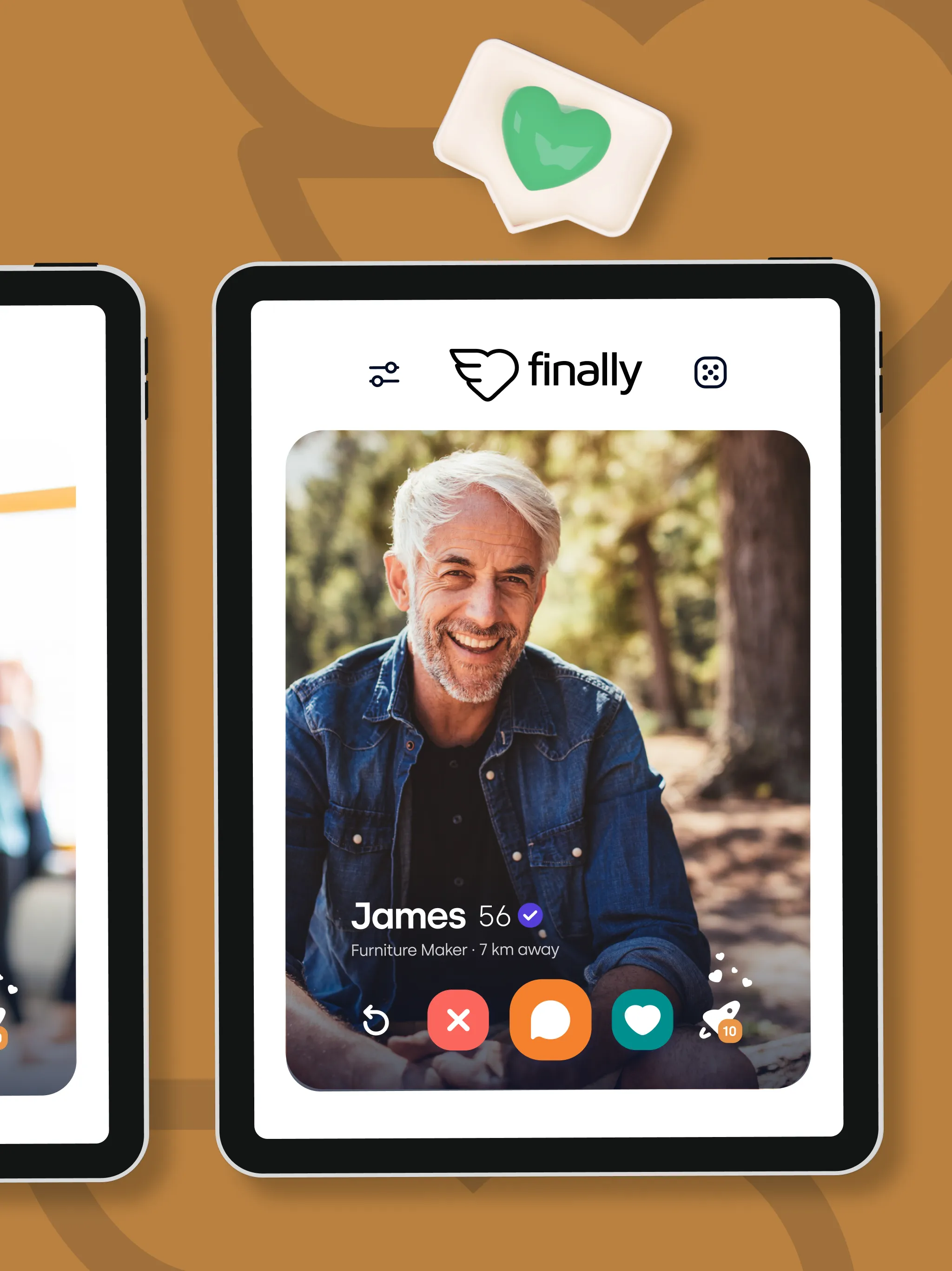 FINALLY: Mature singles dating | Indus Appstore | Screenshot