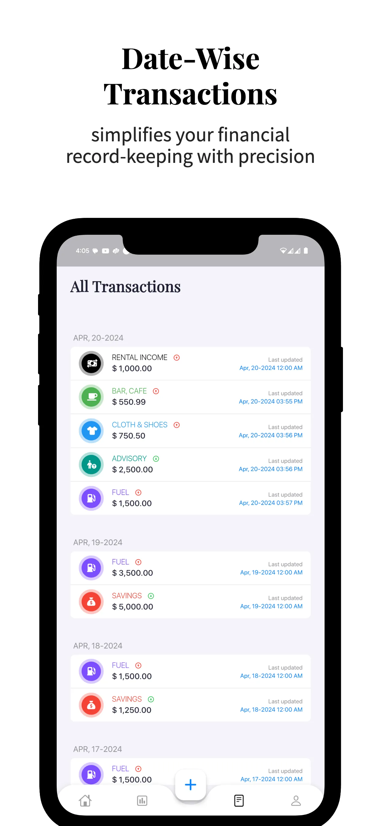 Wallet: daily expense tracker | Indus Appstore | Screenshot