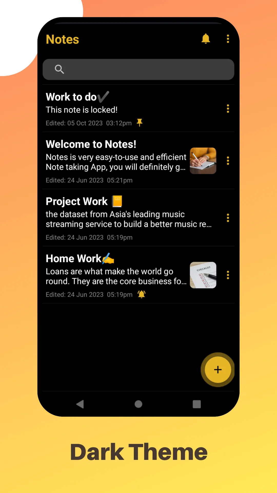 Notes - Notepad and Reminders | Indus Appstore | Screenshot