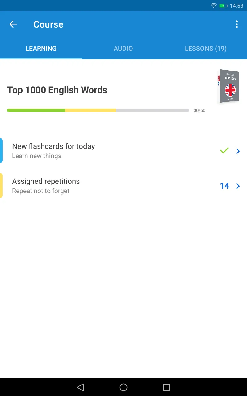 VocApp English Flash cards | Indus Appstore | Screenshot