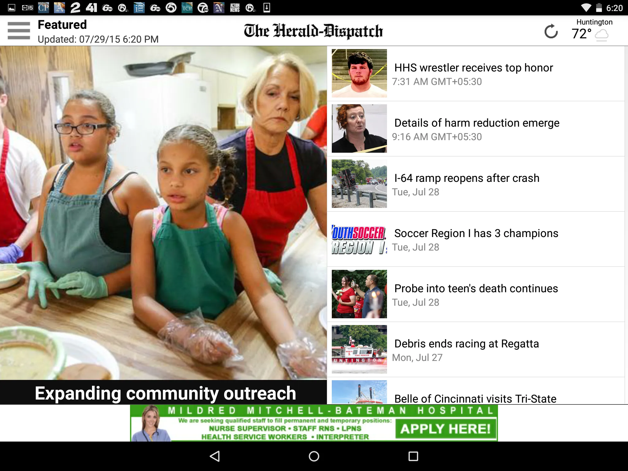 Herald-Dispatch | Indus Appstore | Screenshot