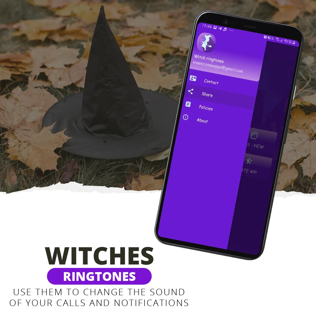 Witch ringtones, witch sounds | Indus Appstore | Screenshot