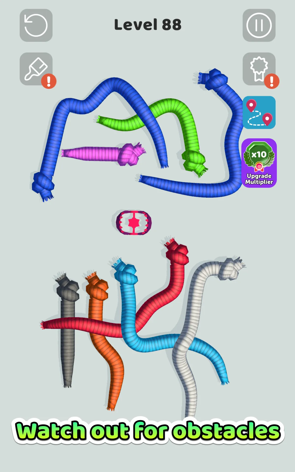 Tangled Snakes | Indus Appstore | Screenshot