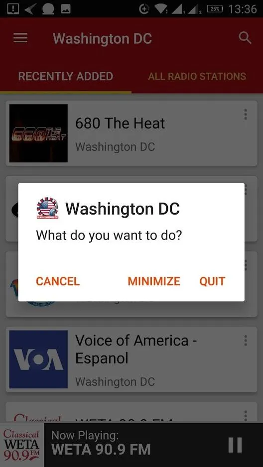 Washington DC Radio Stations | Indus Appstore | Screenshot