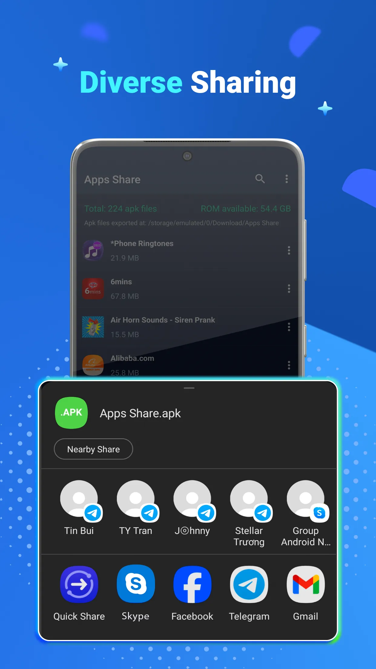 Apps Share, Apk Share & Backup | Indus Appstore | Screenshot