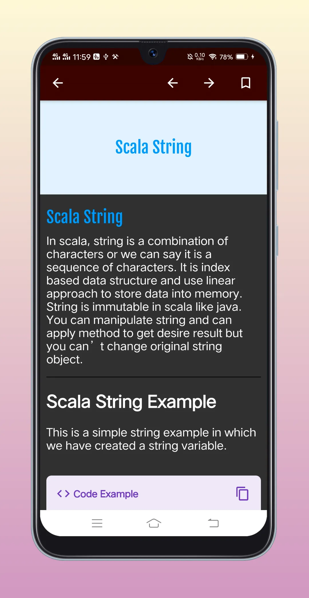 Learn Scala Programming | Indus Appstore | Screenshot