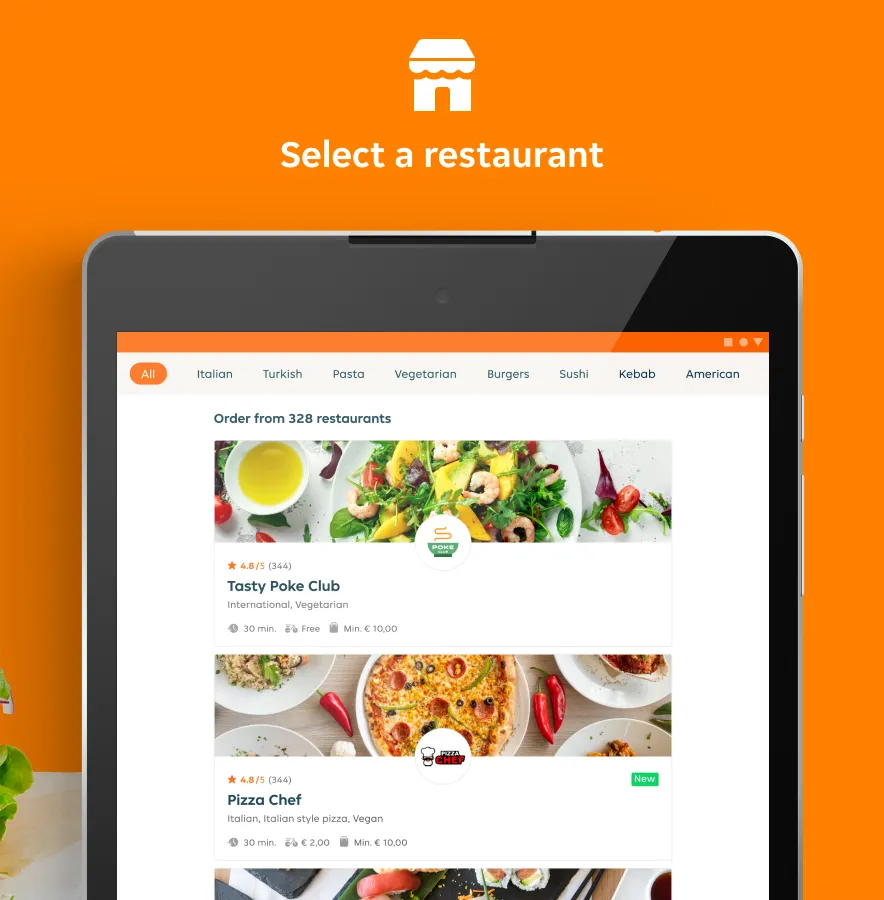 Takeaway.com - Order Food | Indus Appstore | Screenshot