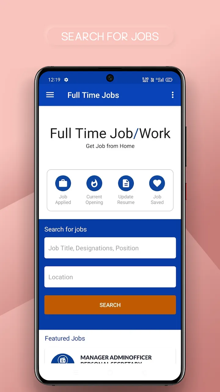 Full Time Jobs - Online Work | Indus Appstore | Screenshot