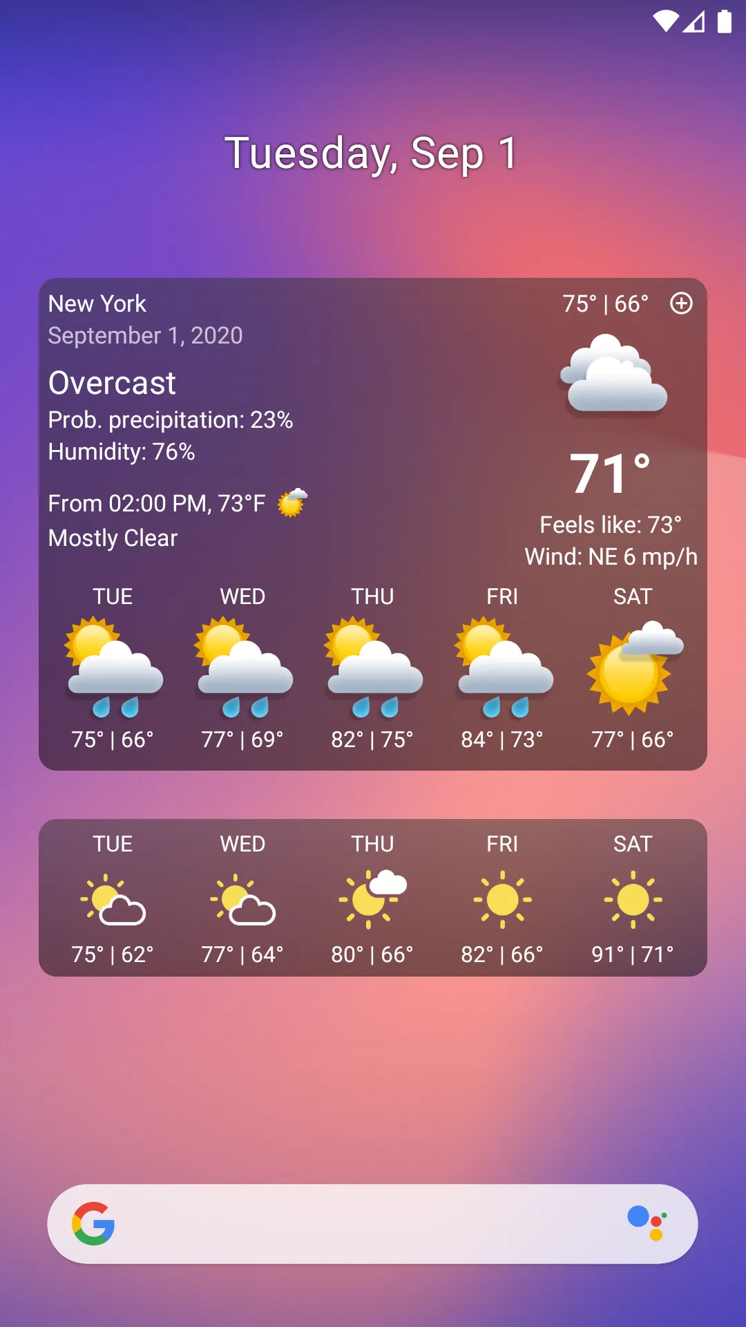 Weather XS PRO | Indus Appstore | Screenshot