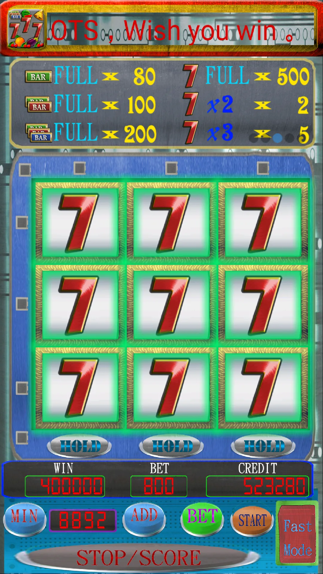 Five Silver FRUIT SLOTS | Indus Appstore | Screenshot