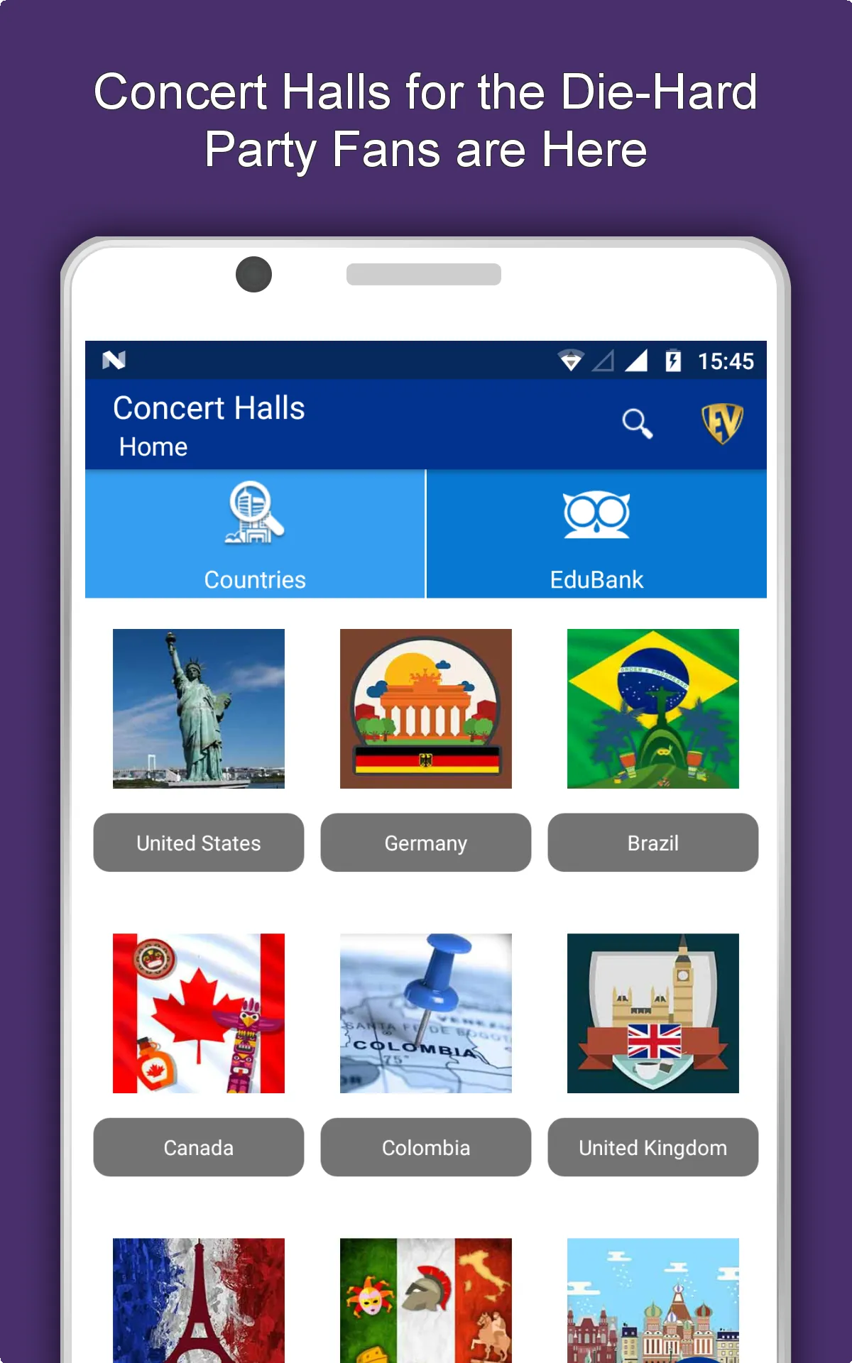 World Famous Concert Halls Tra | Indus Appstore | Screenshot