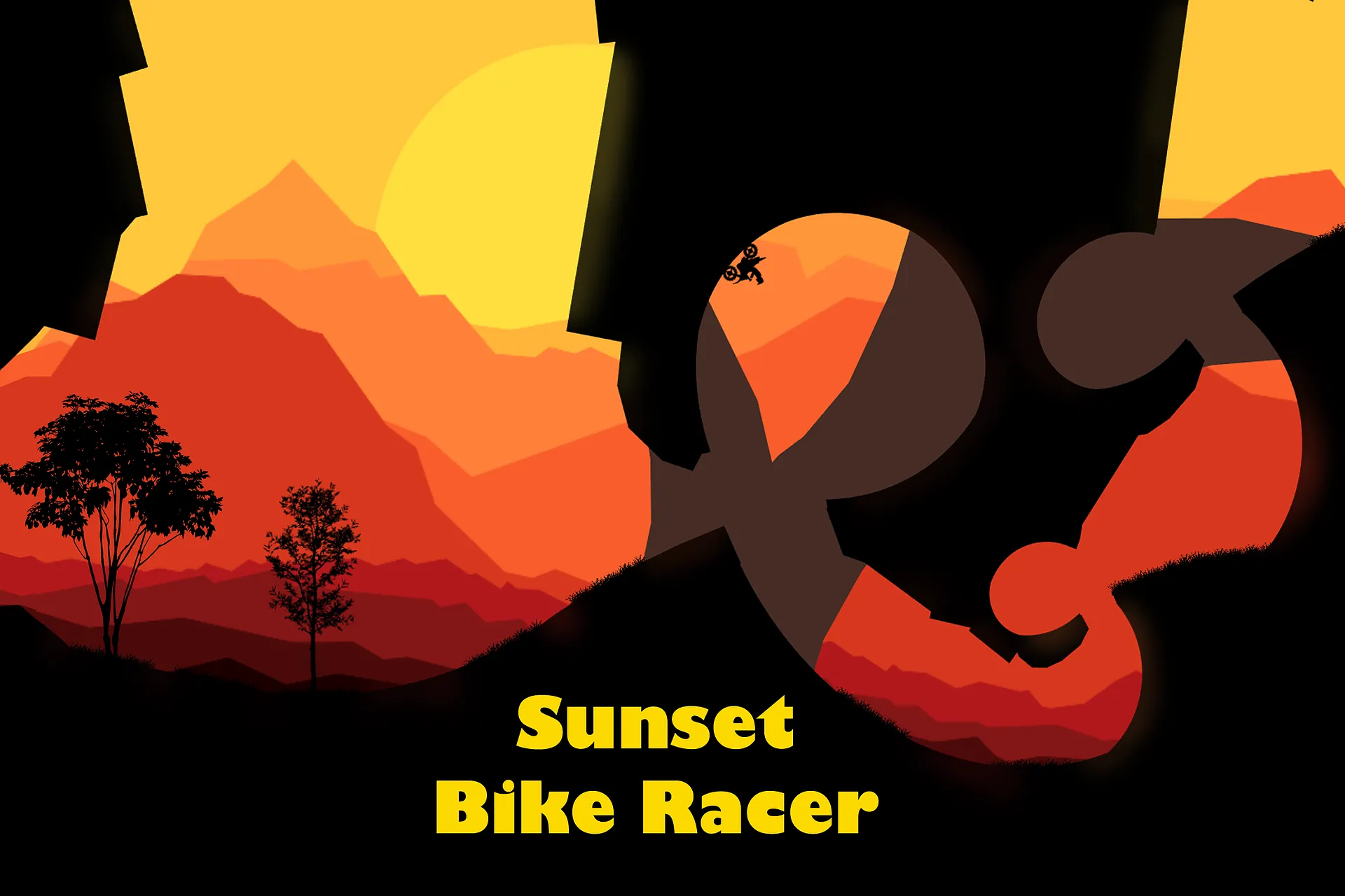 Sunset Bike Racer - Motocross | Indus Appstore | Screenshot