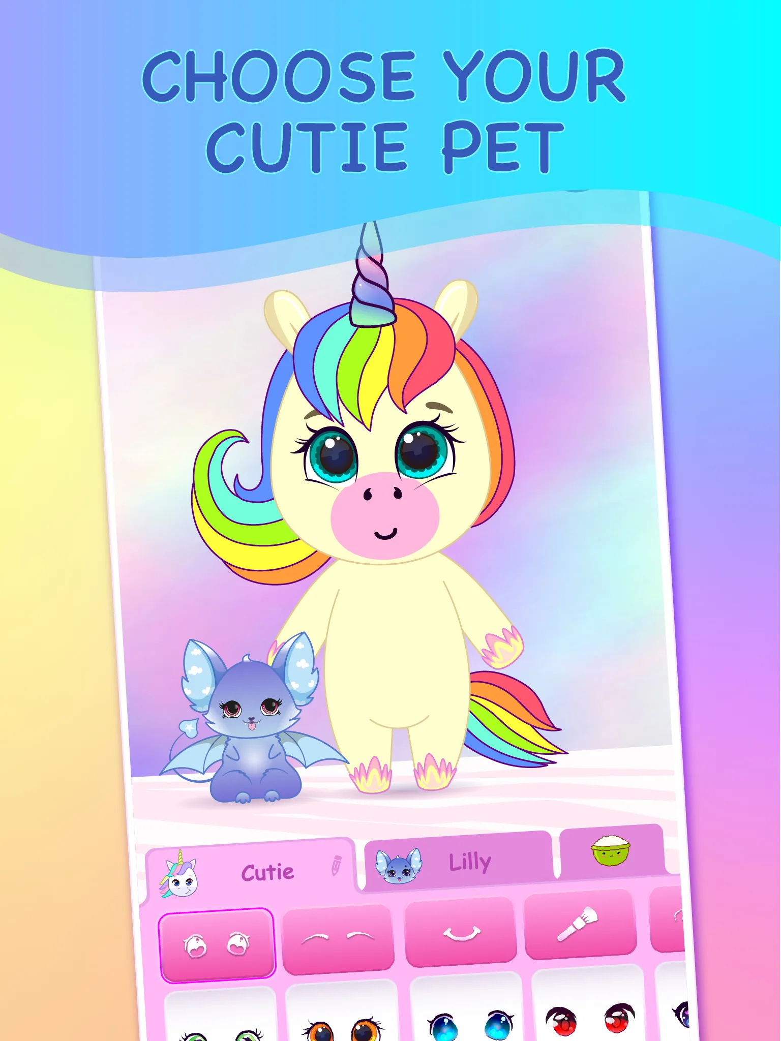 Unicorn Dress Up Avatar Maker | Indus Appstore | Screenshot