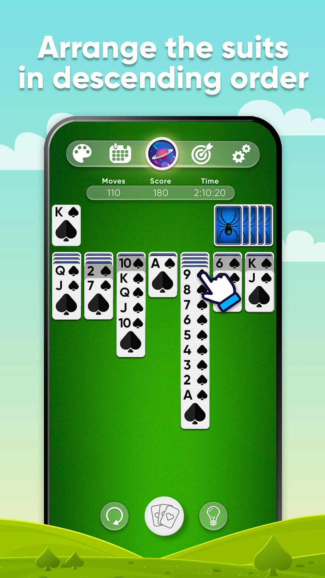 Spider Solitaire | Indus Appstore | Screenshot