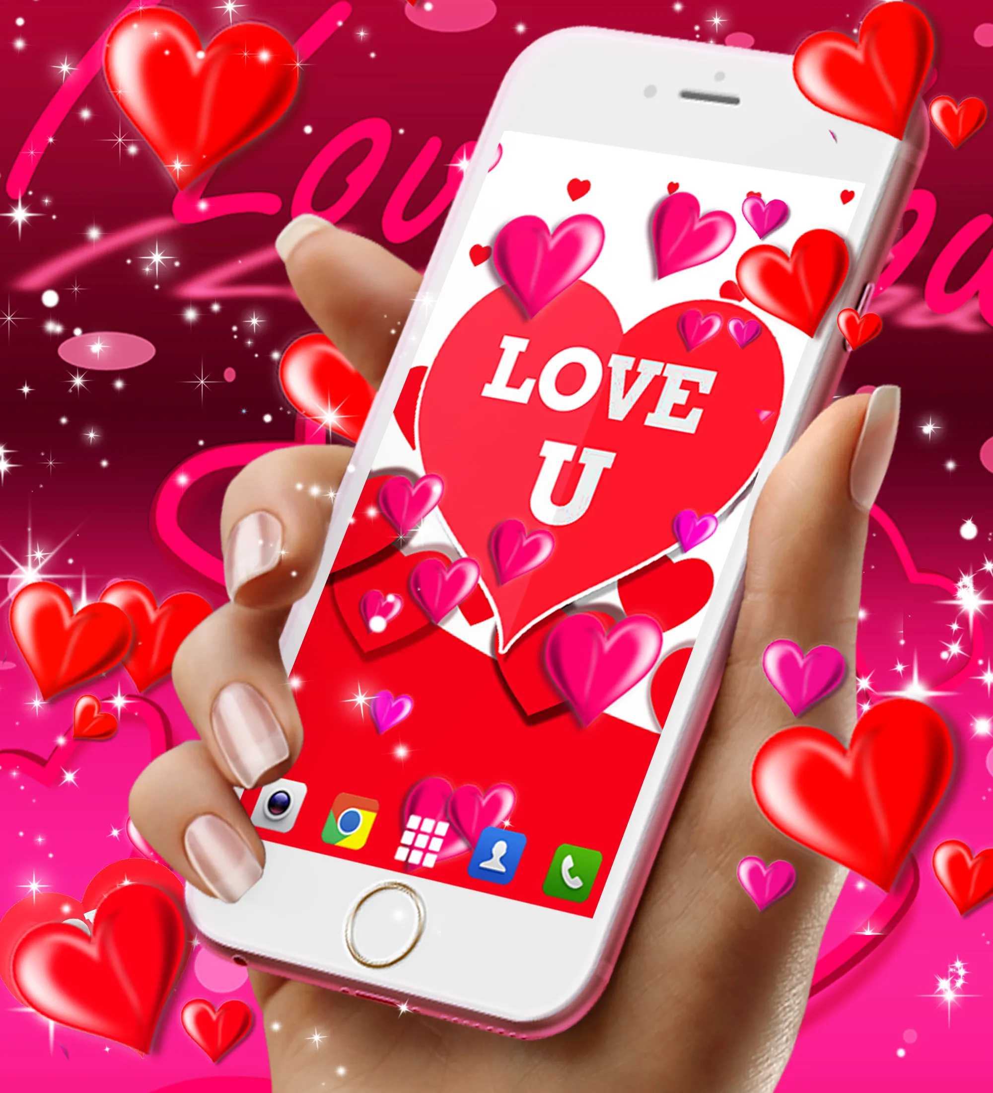 I love you live wallpaper | Indus Appstore | Screenshot