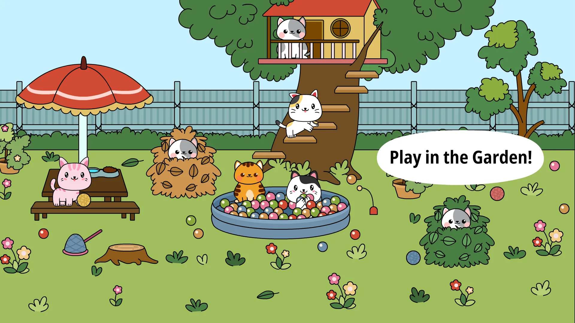 My Cat Town - Tizi Pet Games | Indus Appstore | Screenshot