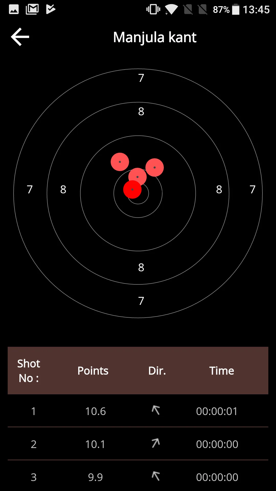 Shooting Analyzer | Indus Appstore | Screenshot