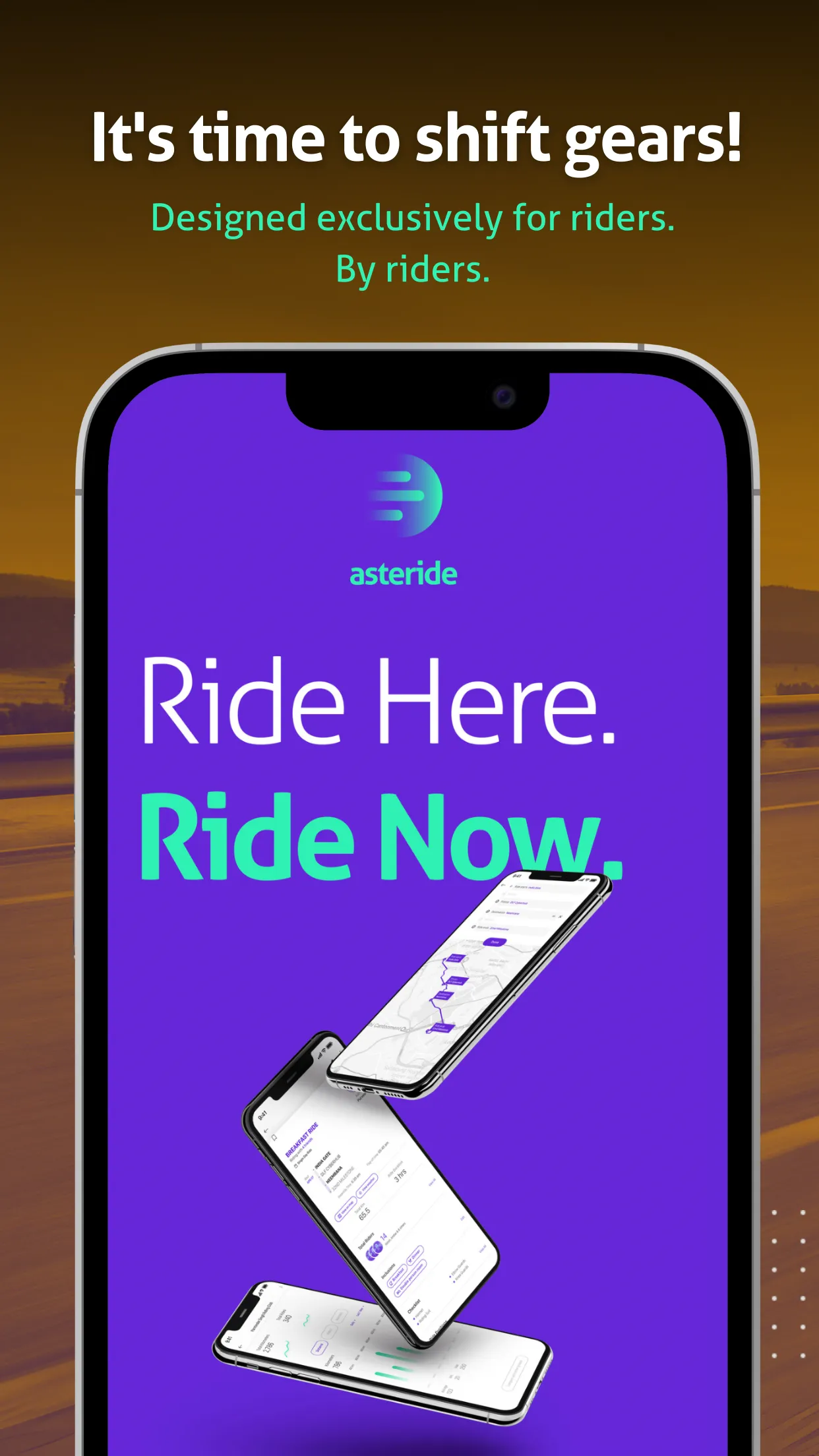 Asteride: Connect, Plan & Ride | Indus Appstore | Screenshot