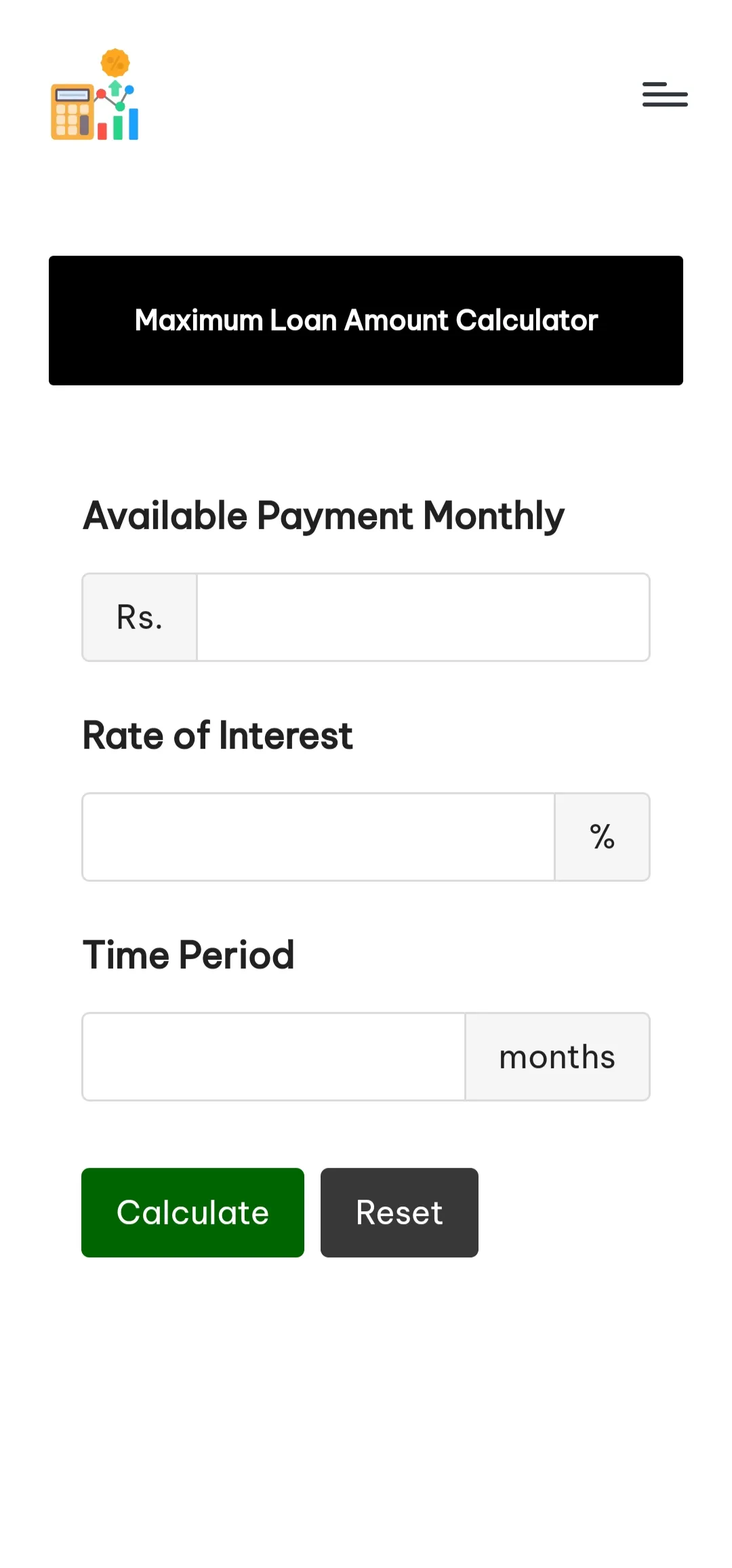 Loan EMI, Financial Calculator | Indus Appstore | Screenshot