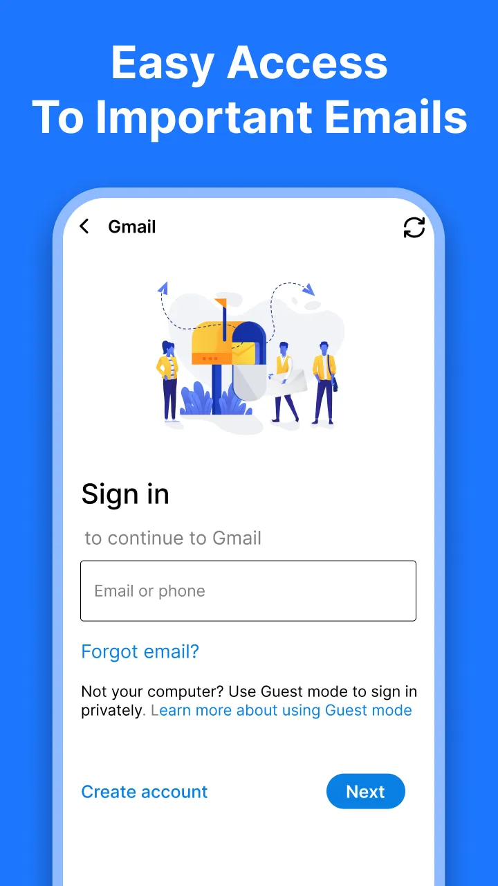 All Email Login | Indus Appstore | Screenshot