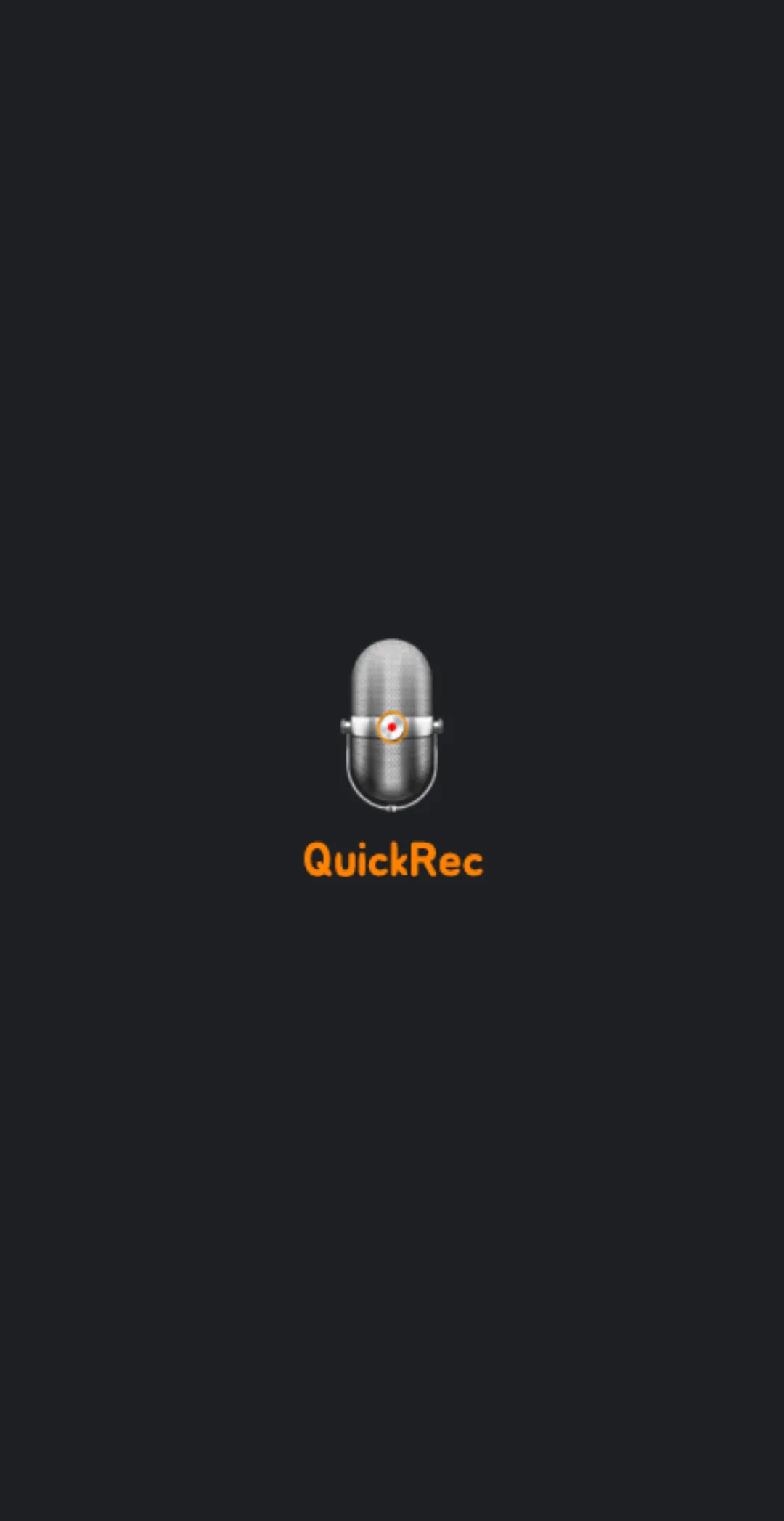 Voice Recorder - QuickRec | Indus Appstore | Screenshot