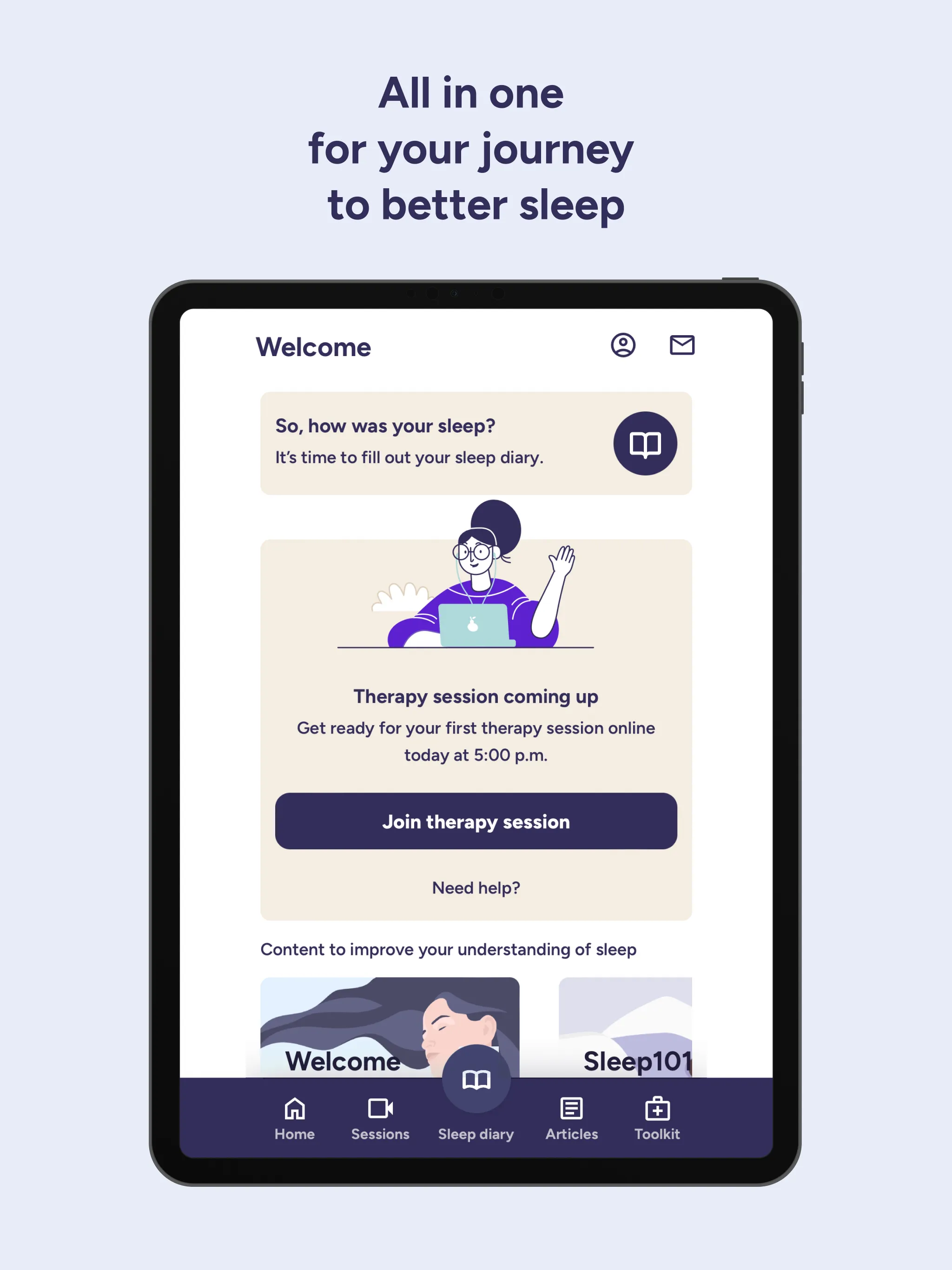 HALEO – Sleep Clinic | Indus Appstore | Screenshot