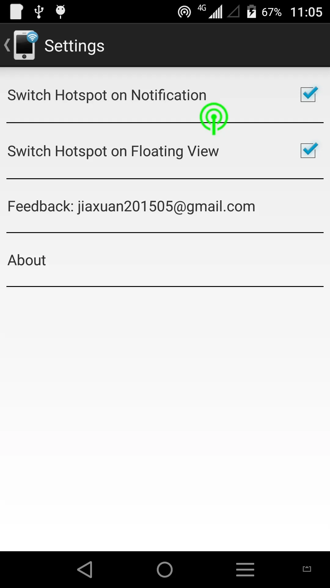 Mobile WiFi Hotspot | Indus Appstore | Screenshot